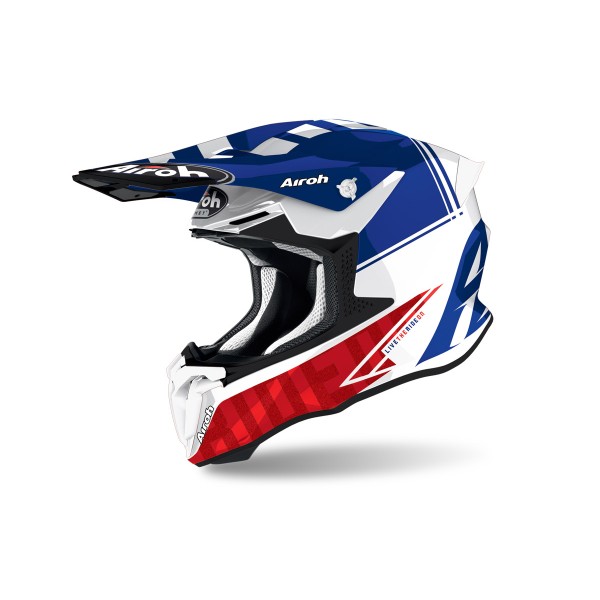 AIROH Airoh twist 2.0 tech blue gloss small helmet - s/o*